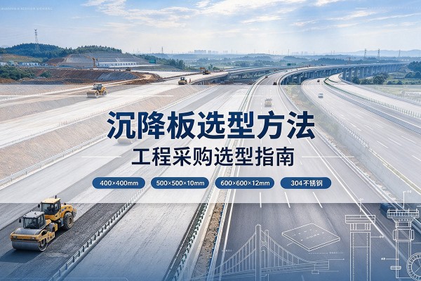 都匀沉降板选择方法