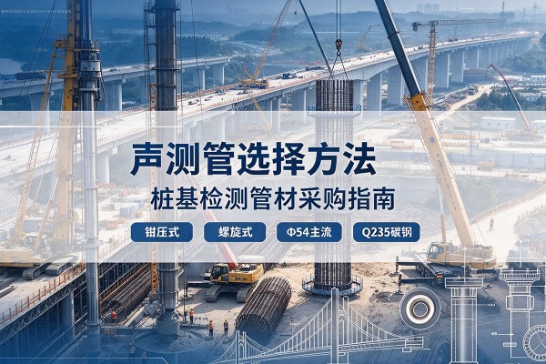 都匀声测管选型标准