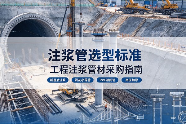都匀注浆管选型标准