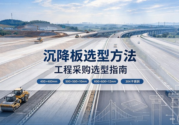 都匀沉降板选择方法